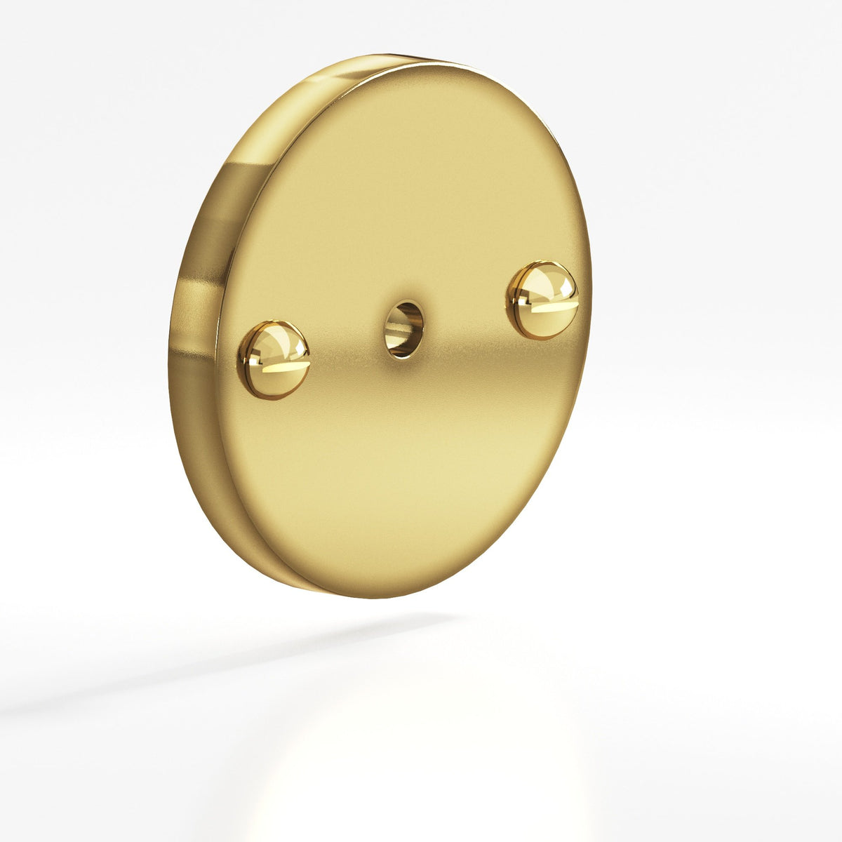 Colonial Bronze 592 Round Backplate with Exposed Screws, 1-3/4 in Diameter, for 8-32 Screw - Antique Bronze