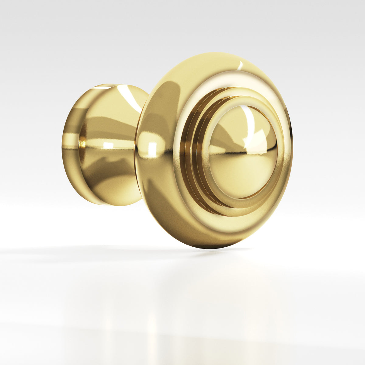 Colonial Bronze 676 Tiered Button Knob, 1-1/2 in Diameter - Antique Bronze