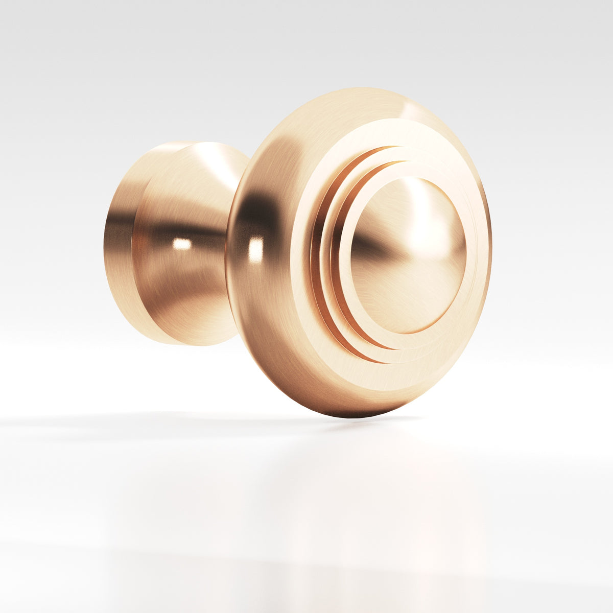 Colonial Bronze 675 Tiered Button Knob, 1-3/8 in Diameter - Satin Bronze