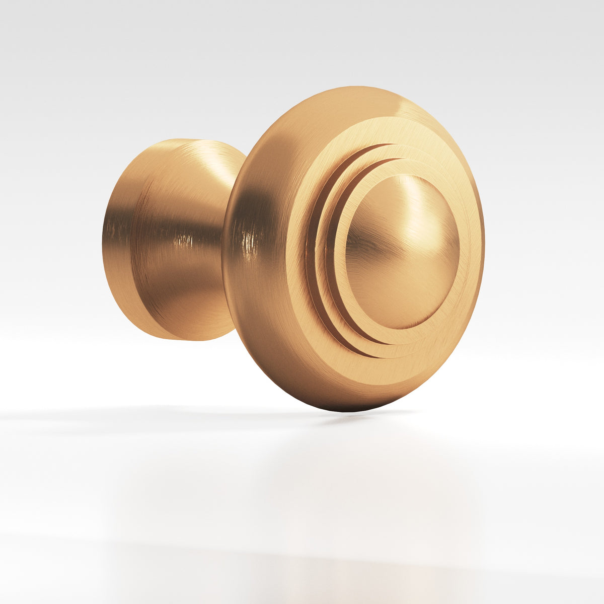 Colonial Bronze 676BB Tiered Button Back-to-Back Shower Door Knob Kit, 1-1/2 in Diameter - Matte Satin Bronze