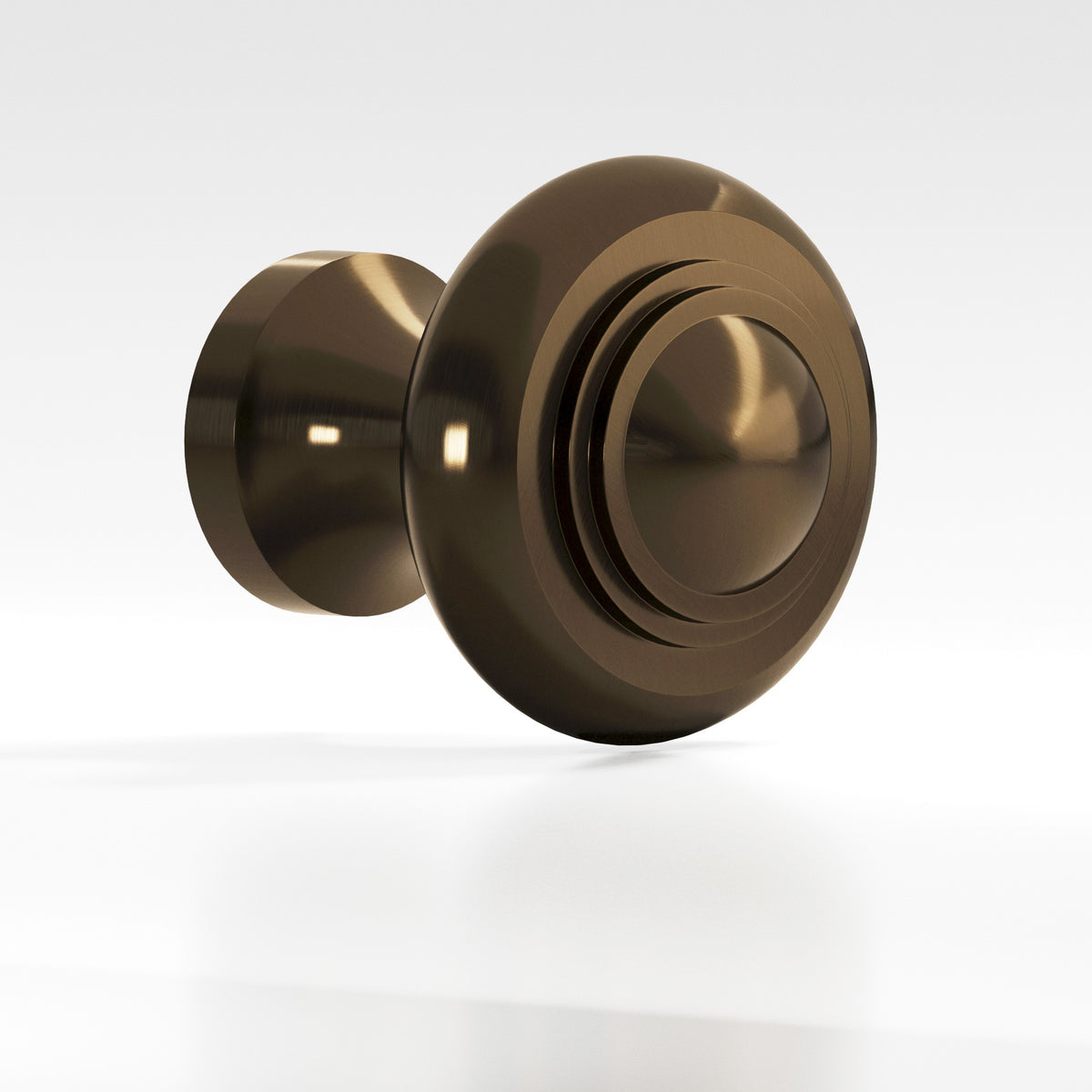 Colonial Bronze 676BB Tiered Button Back-to-Back Shower Door Knob Kit, 1-1/2 in Diameter - Oil Rubbed Bronze