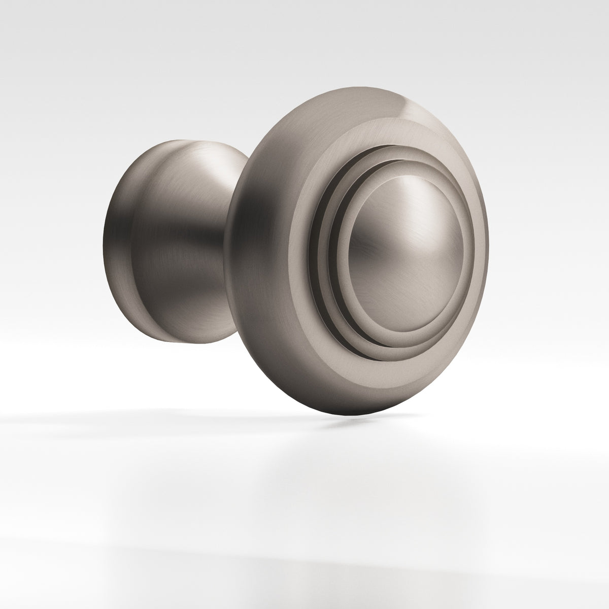 Colonial Bronze 675 Tiered Button Knob, 1-3/8 in Diameter - Pewter