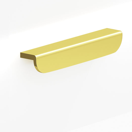 Colonial Bronze 720 L-Shaped Knob and Pull with Rounded Ends