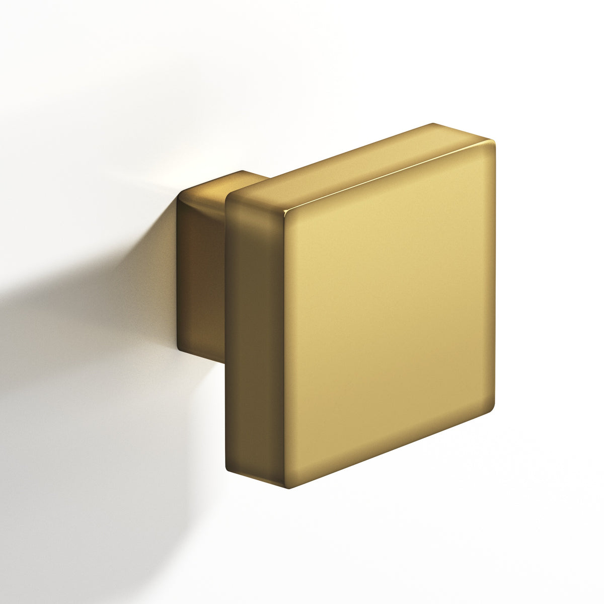 Colonial Bronze 749 Square Knob with Rectangular Post, 1-1/2 in - Antique Bronze