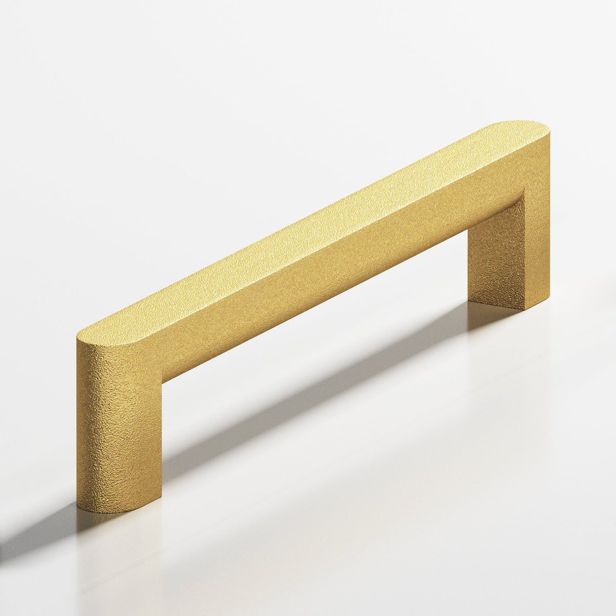 Colonial Bronze 765 Square Pull with Rounded Back and Ends, 1 x 3/4 in Cross Section - Frost Brass™