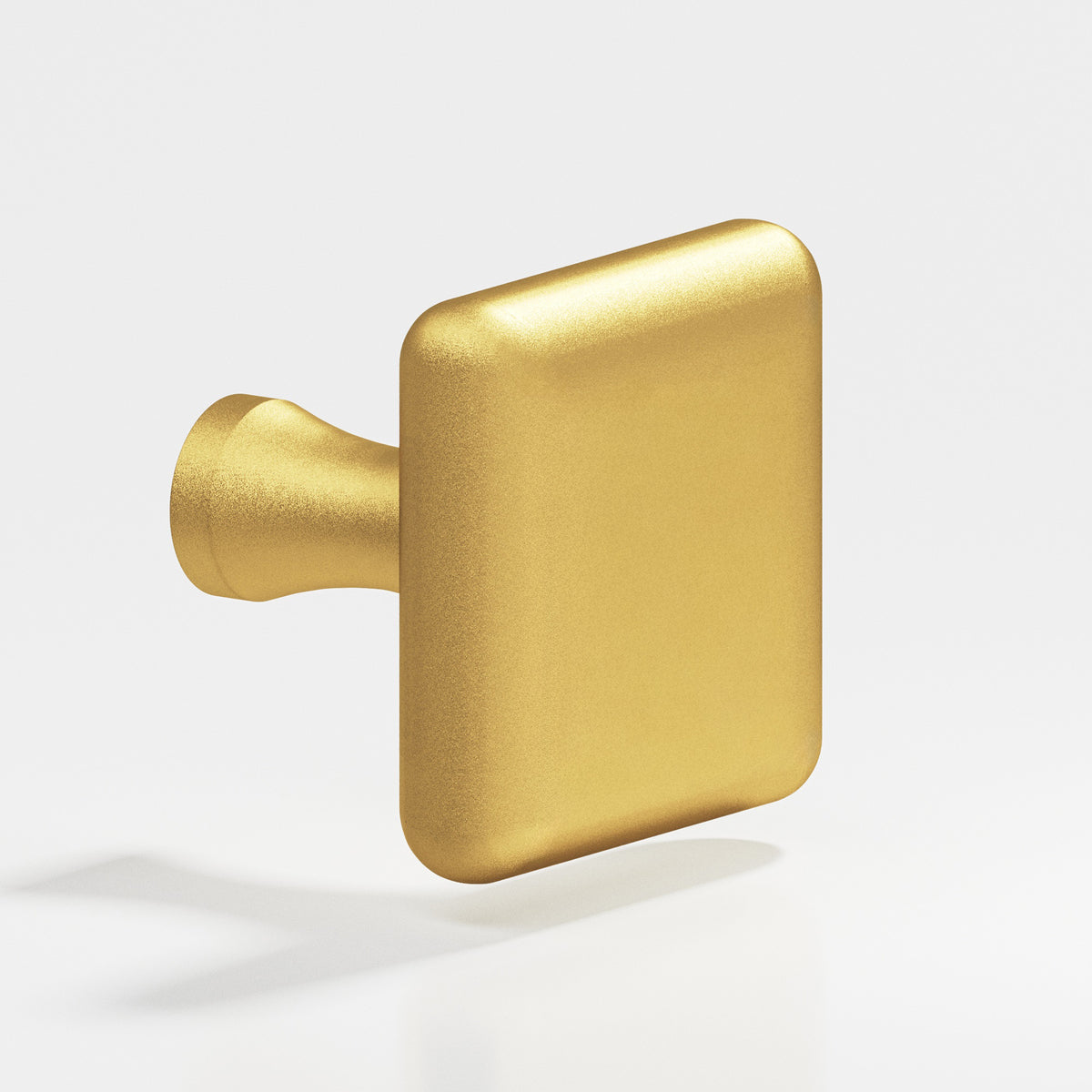 Colonial Bronze 769 Radiused Square Knob with Flared Post, 1-1/2 in - Frost Brass™
