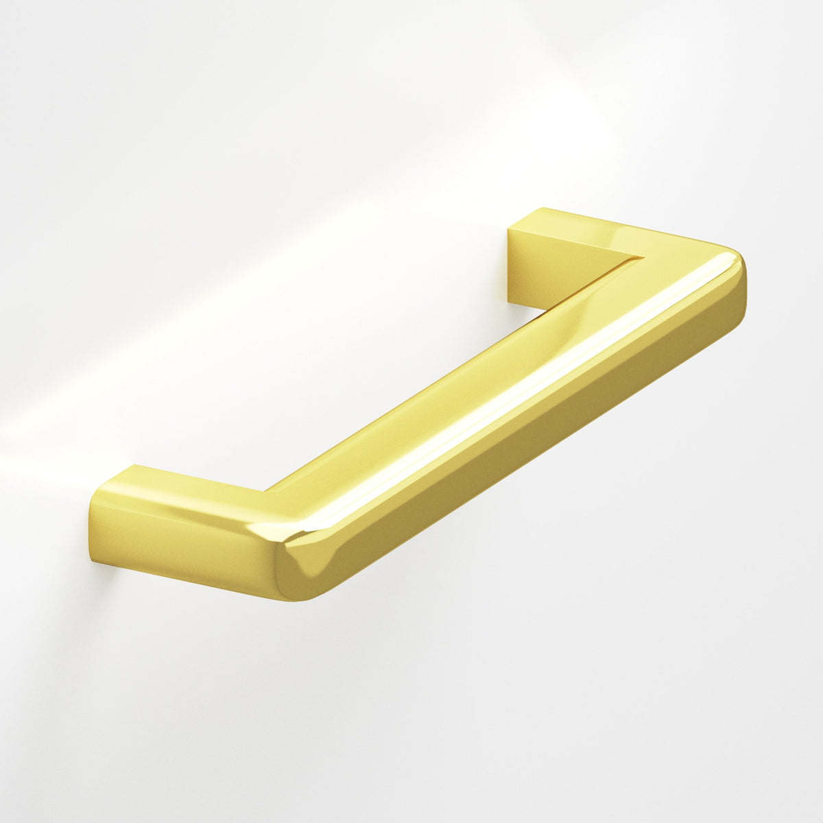 Colonial Bronze 785 Square Pull with Rounded Back and Radiused Edges - French Gold