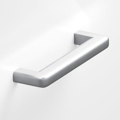 Colonial Bronze 782 Square Pull with Rounded Back and Radiused Edges - Matte Satin Chrome