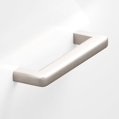 Colonial Bronze 785 Square Pull with Rounded Back and Radiused Edges - Matte Satin Nickel
