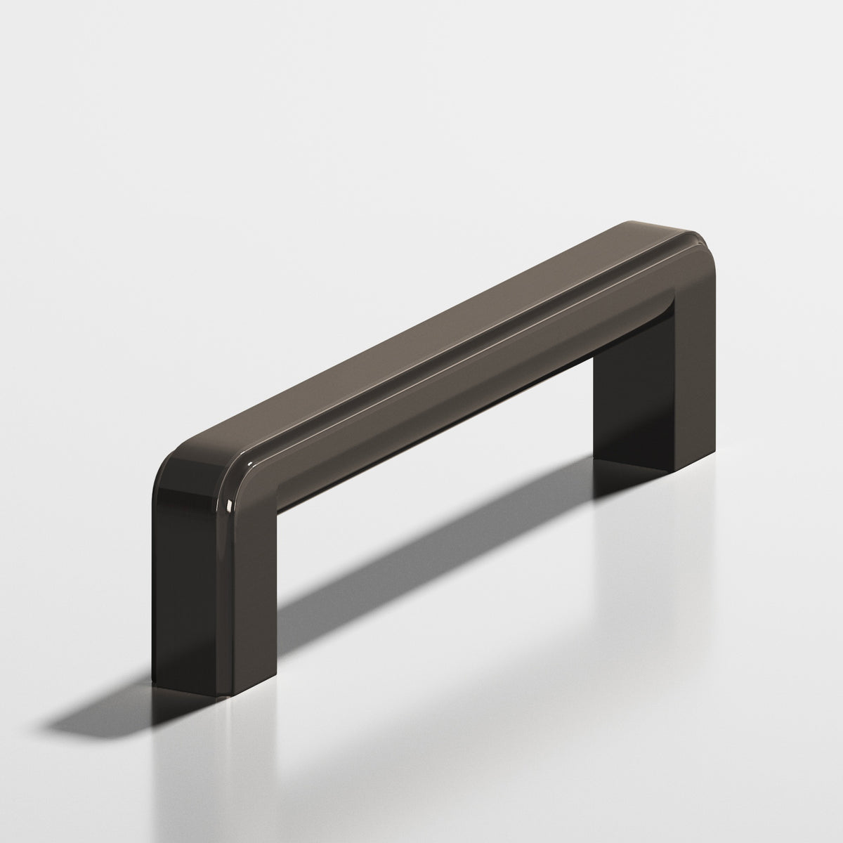 Colonial Bronze 790 Fluted Square Pull, 7/16 x 1/2 in Cross Section - Dark Statuary Bronze