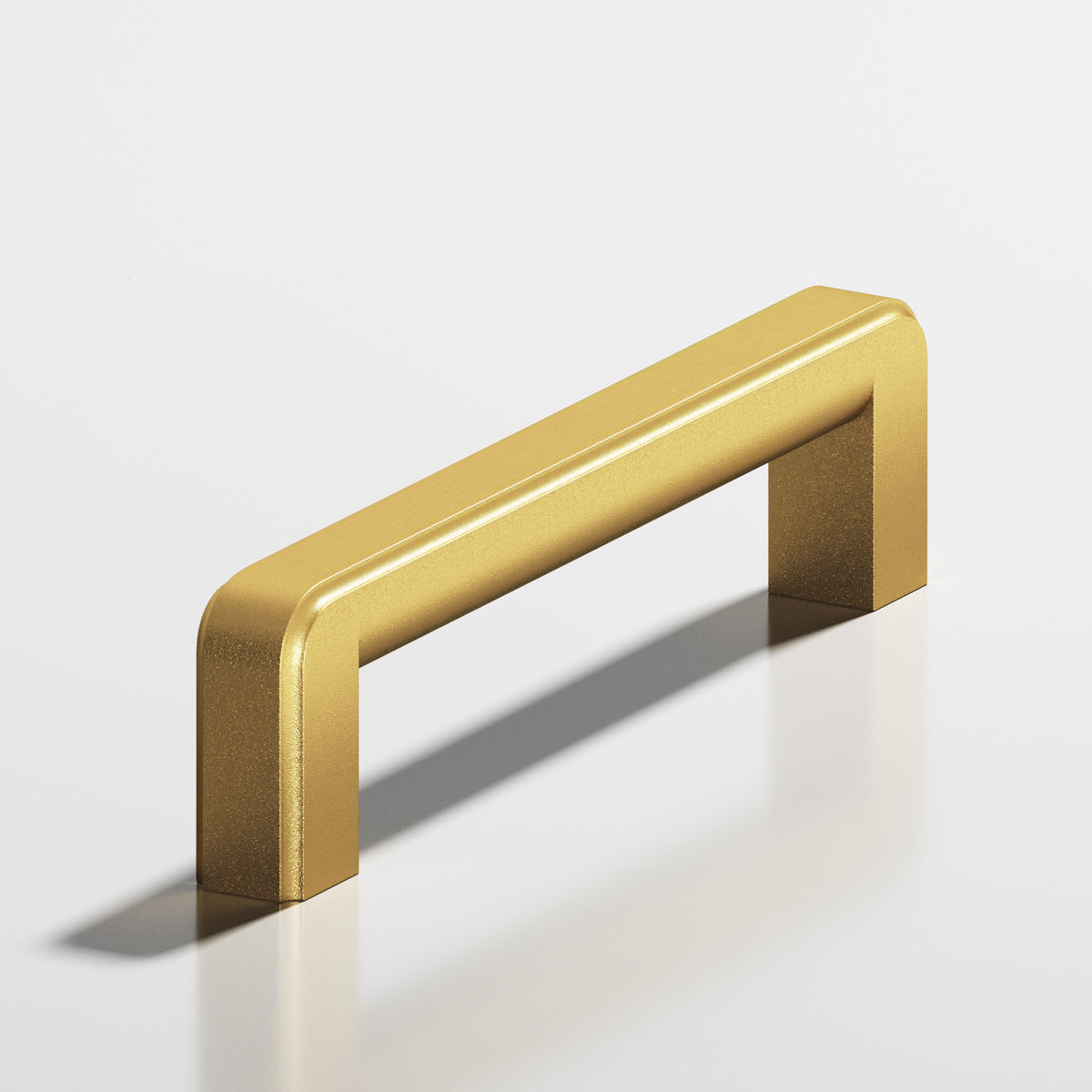 Colonial Bronze 792 Fluted Square Pull, 5/8 x 3/8 in Cross Section - Frost Brass™