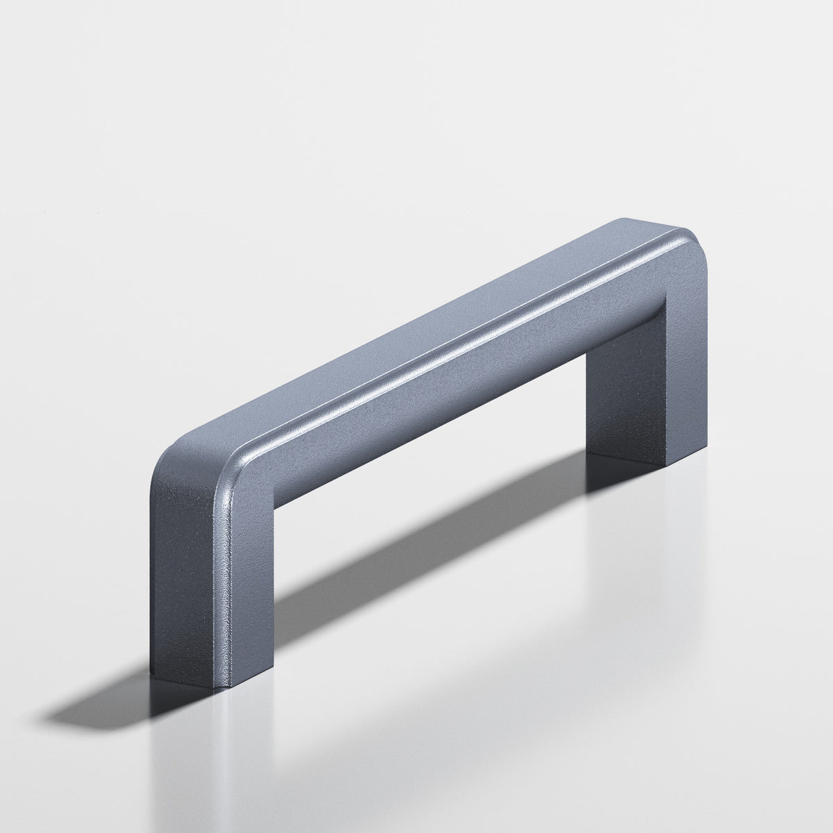 Colonial Bronze 795 Fluted Square Pull, 1 x 3/4 in Cross Section - Frost Chrome™