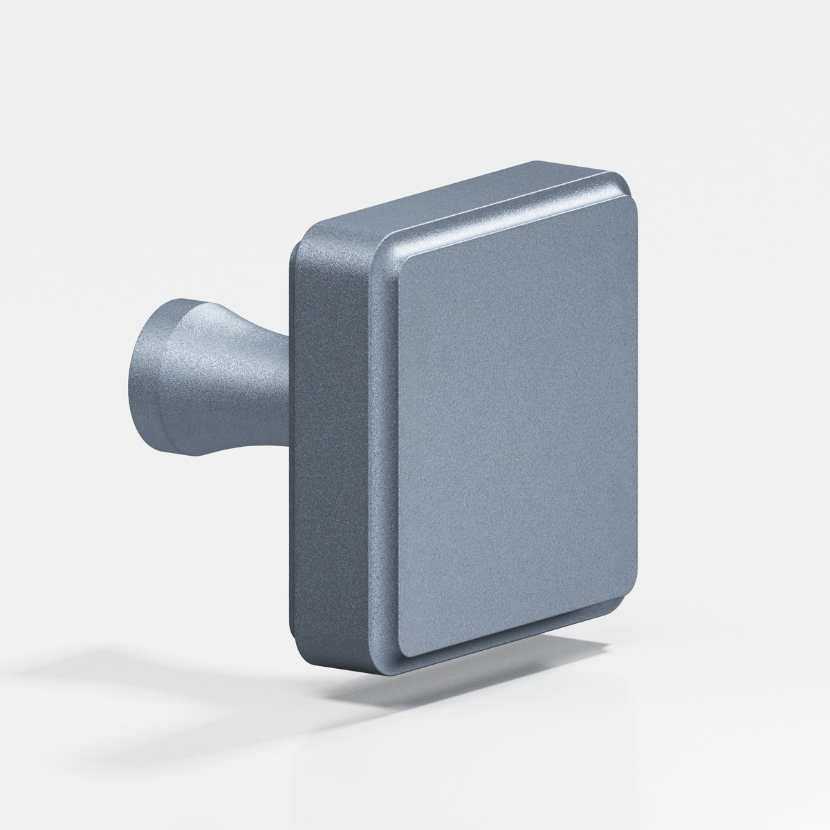 Colonial Bronze 798 Fluted Square Knob, 1-1/4 in - Frost Chrome™