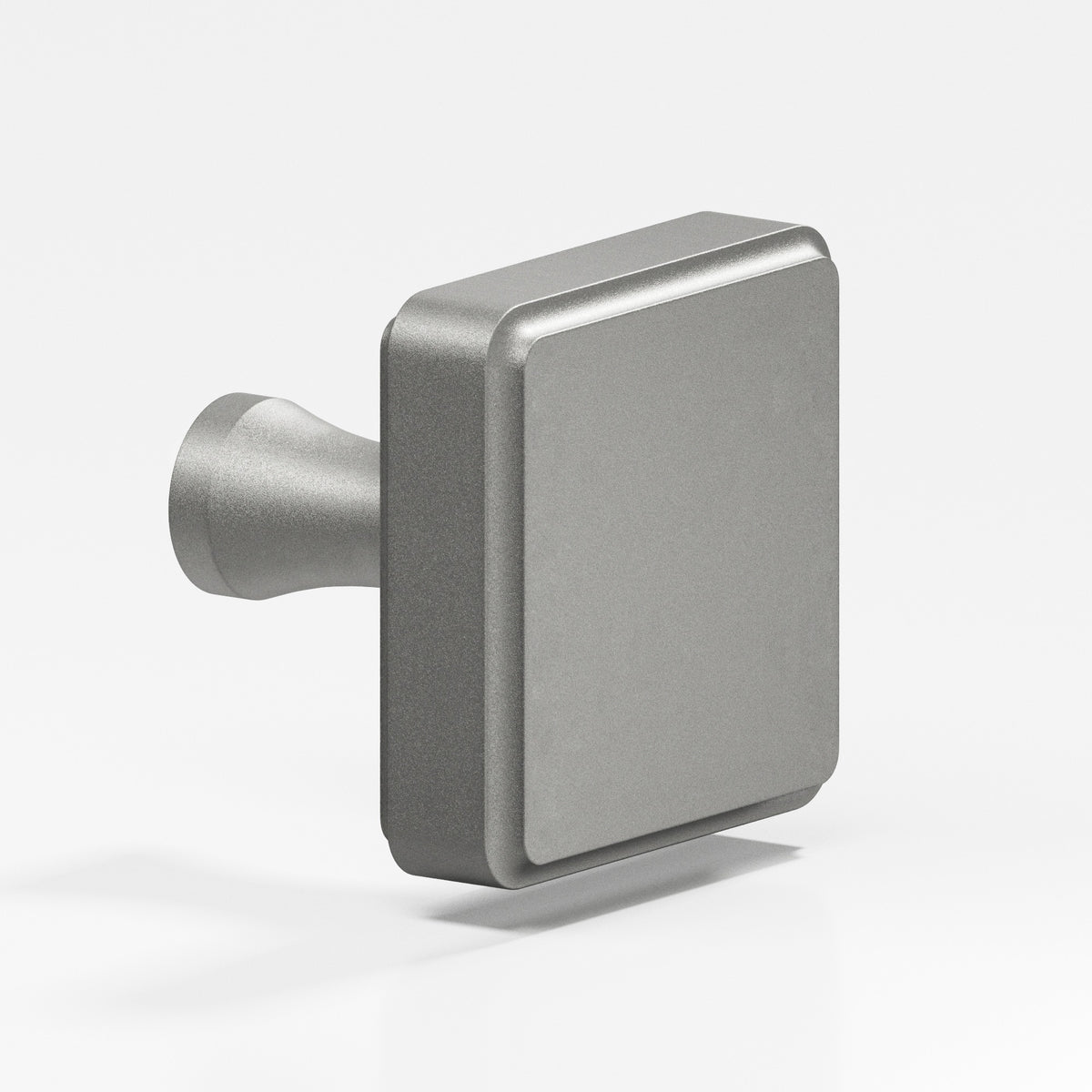 Colonial Bronze 799 Fluted Square Knob, 1-1/2 in - Frost Nickel™