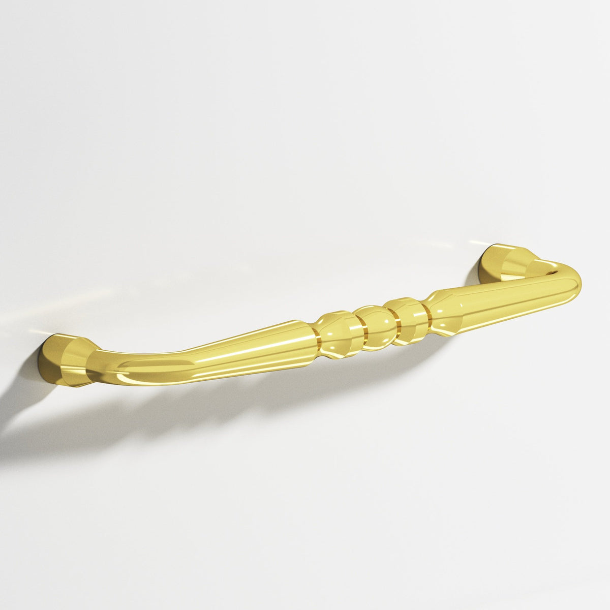 Colonial Bronze 813 Beaded Wire Pull, 1/2 in Diameter - French Gold