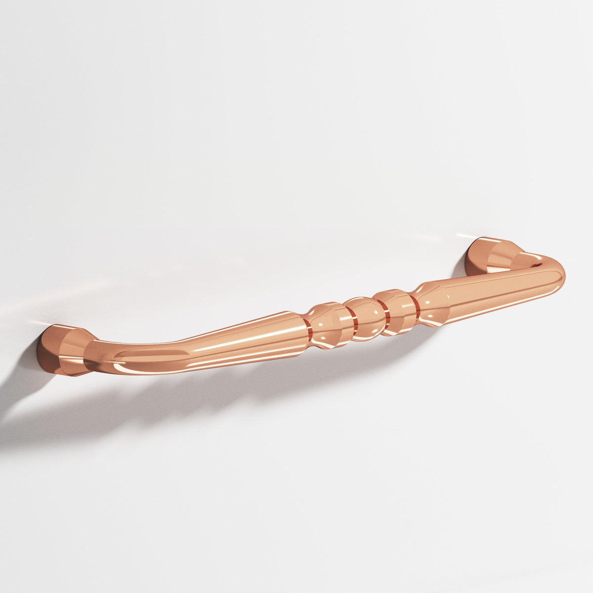 Colonial Bronze 813 Beaded Wire Pull, 1/2 in Diameter - Polished Copper