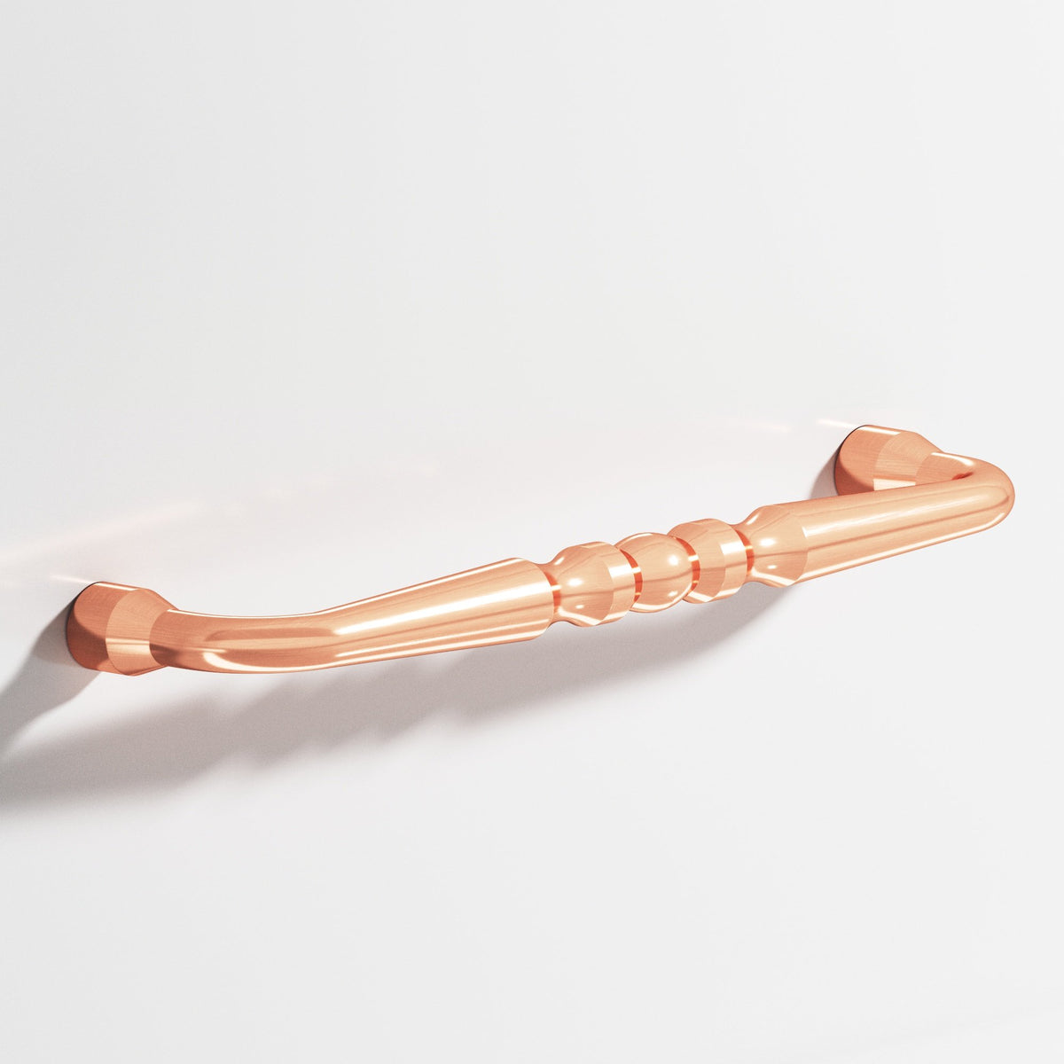 Colonial Bronze 813 Beaded Wire Pull, 1/2 in Diameter - Satin Copper