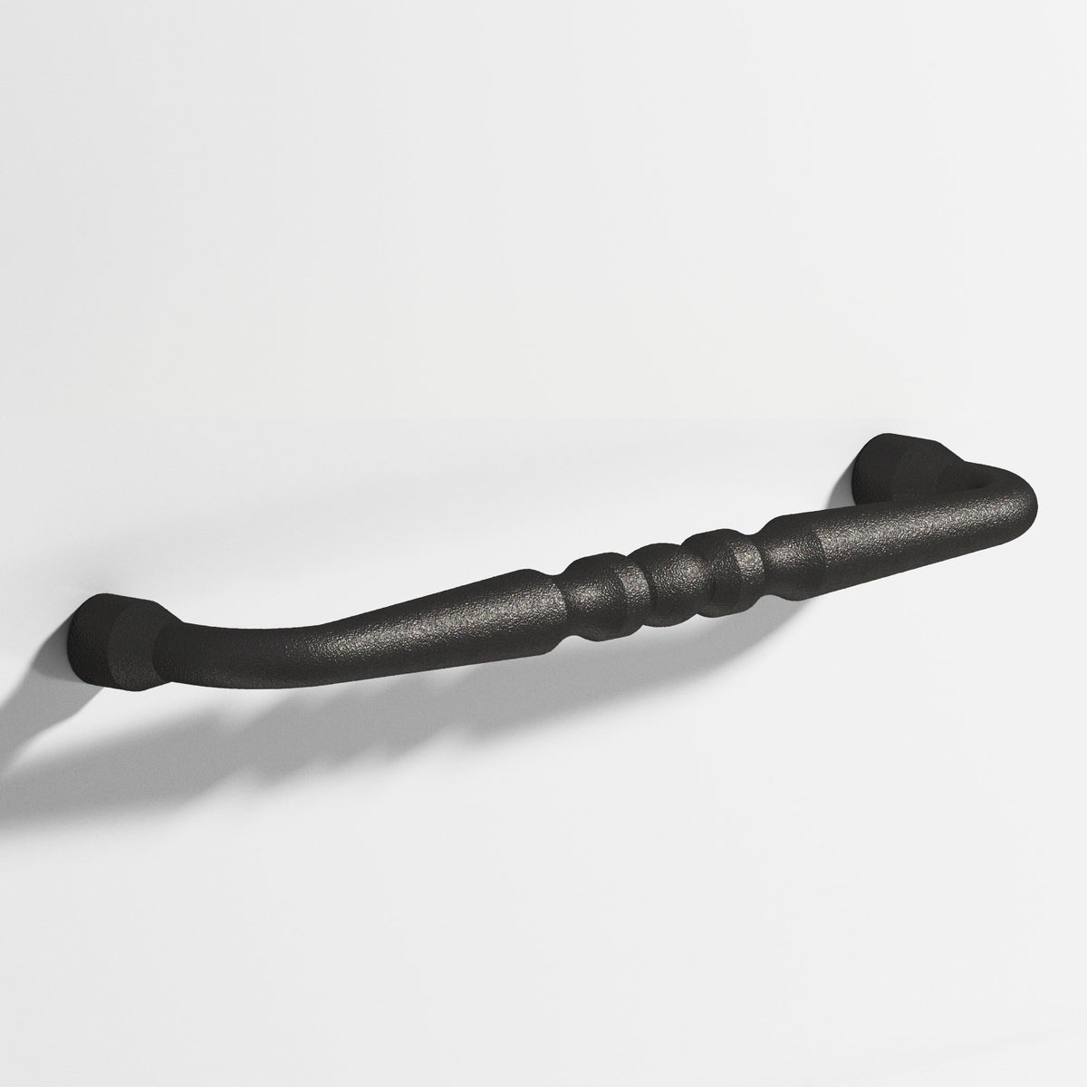 Colonial Bronze 813 Beaded Wire Pull, 1/2 in Diameter - Frost Black™
