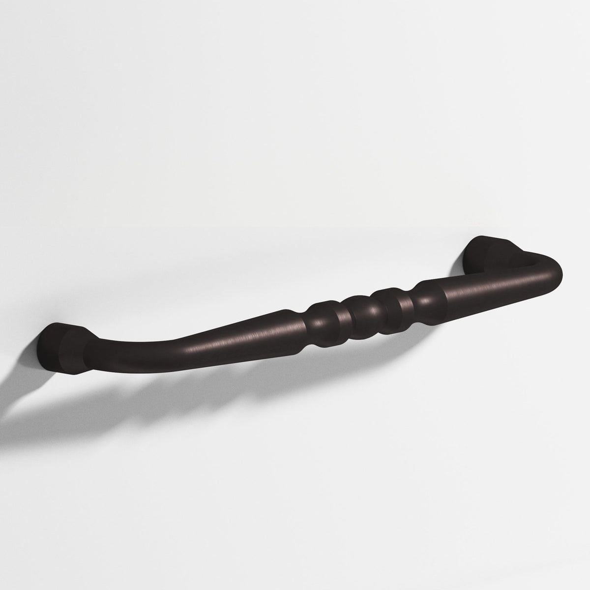 Colonial Bronze 813 Beaded Wire Pull, 1/2 in Diameter - Matte Dark Statuary Bronze