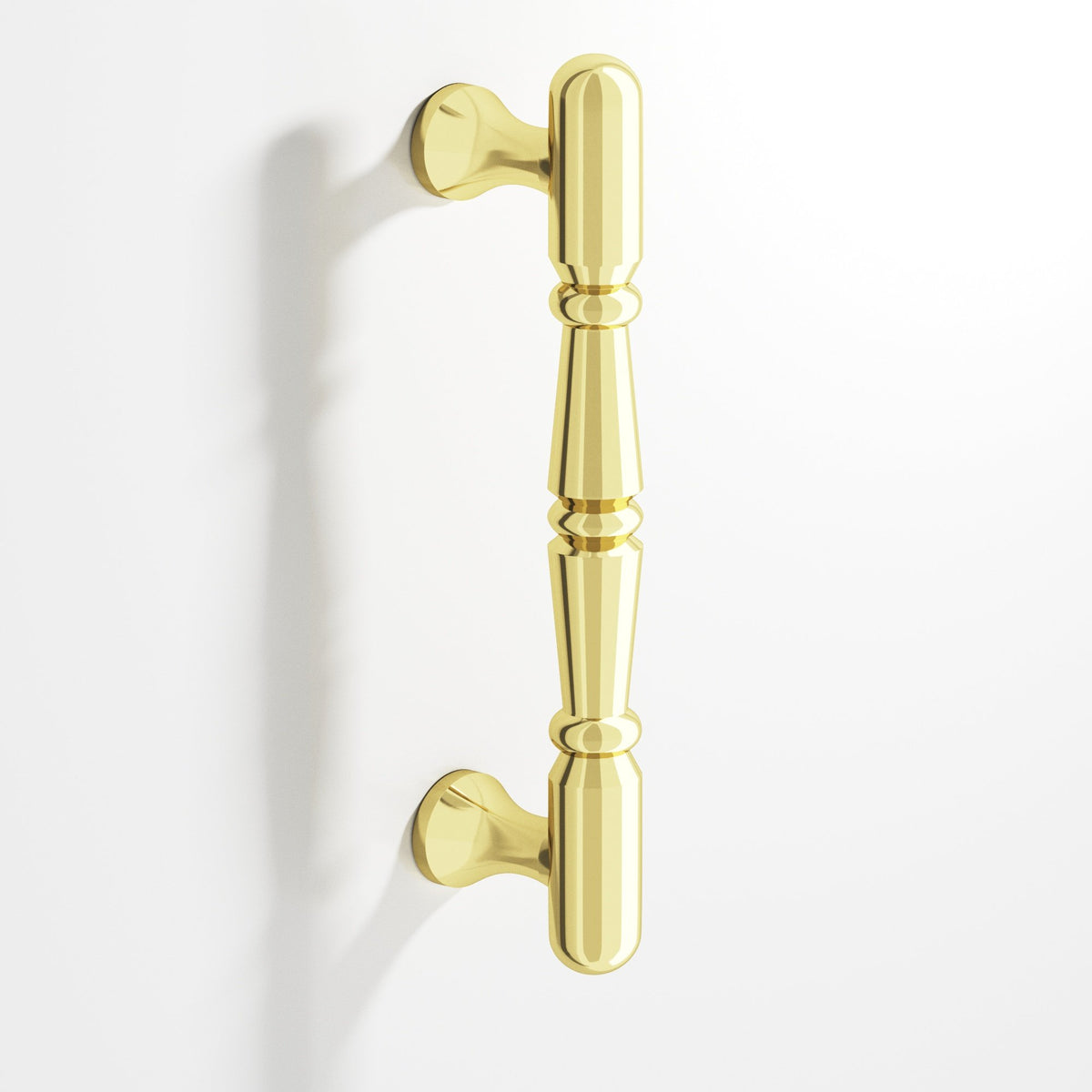 Colonial Bronze 851 Detailed Wire Pull, 3/4 in Diameter - Polished Brass