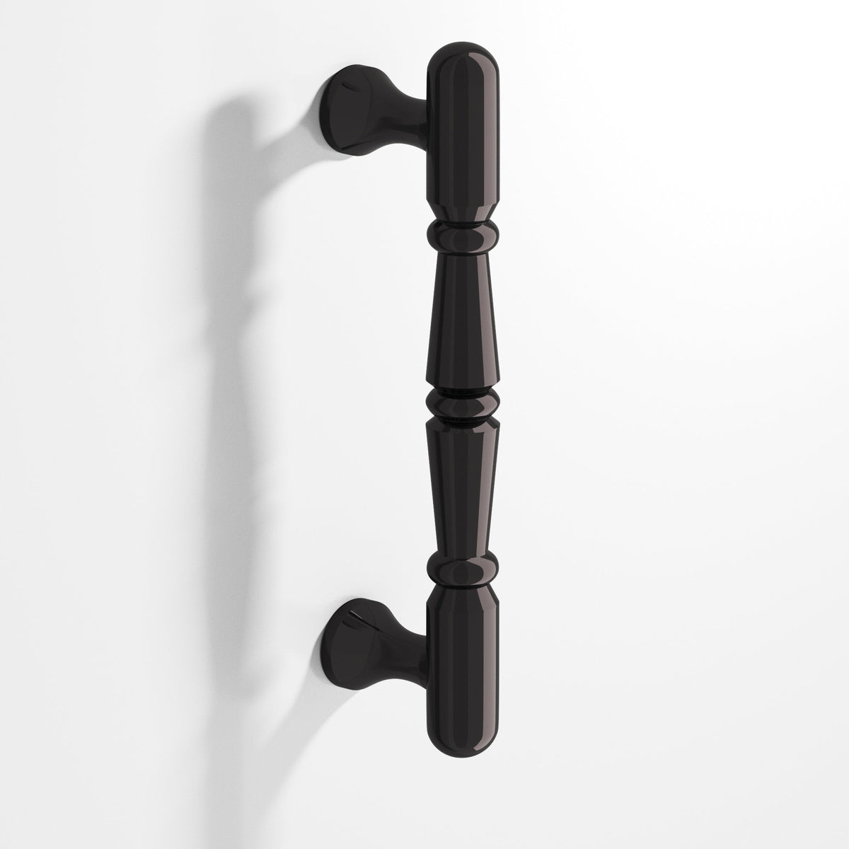 Colonial Bronze 851 Detailed Wire Pull, 3/4 in Diameter - Satin Black