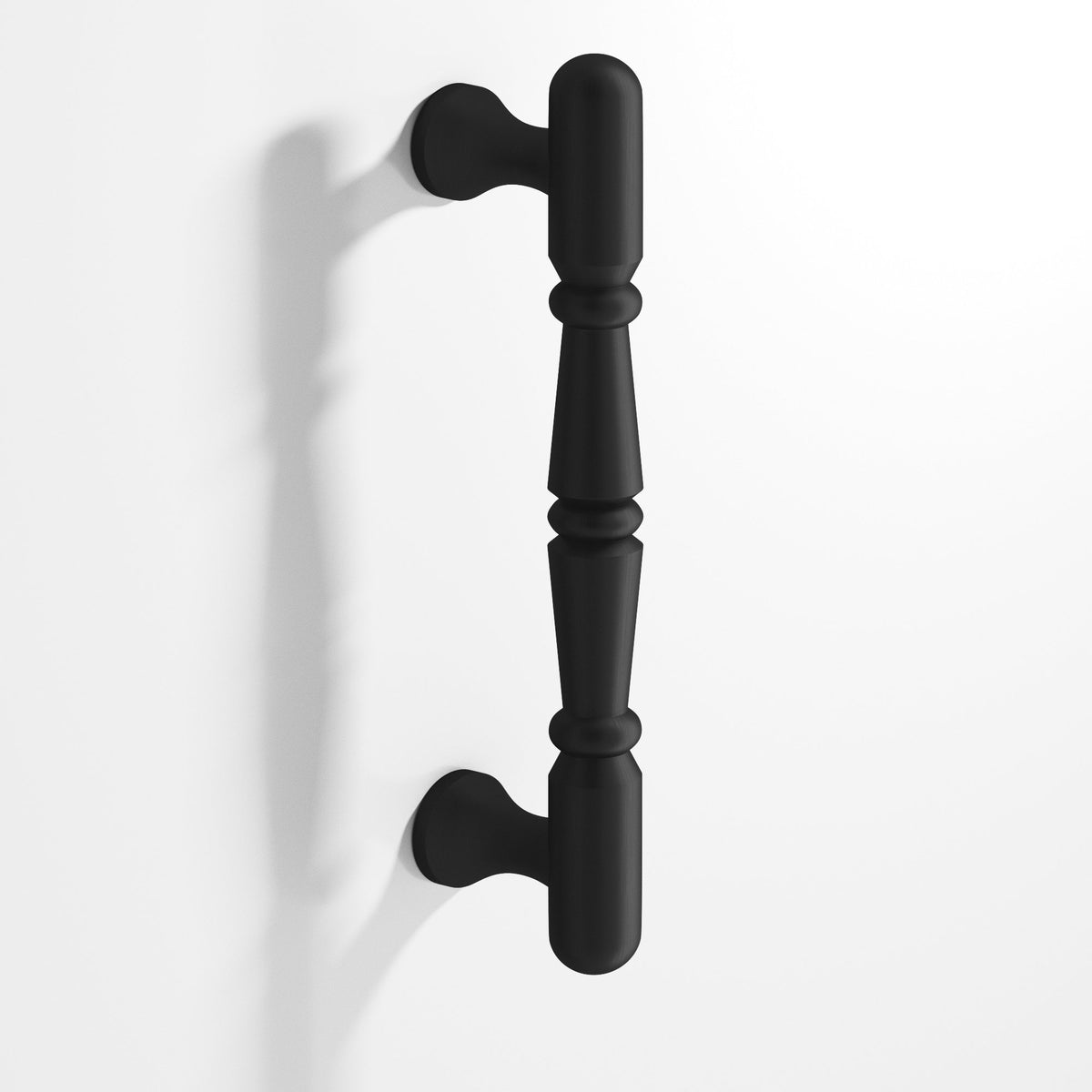 Colonial Bronze 851 Detailed Wire Pull, 3/4 in Diameter - Matte Satin Black