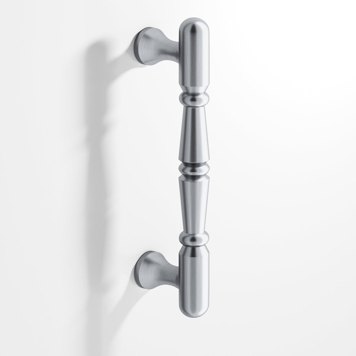 Colonial Bronze 851 Detailed Wire Pull, 3/4 in Diameter - Satin Chrome