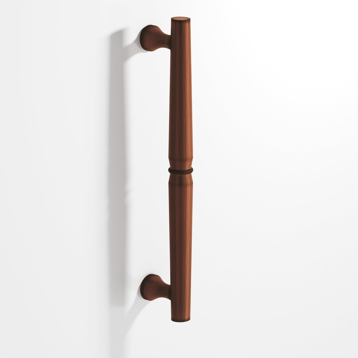 Colonial Bronze 852 Beaded Detailed Wire Pull, 15/16 in Diameter - Matte Antique Copper