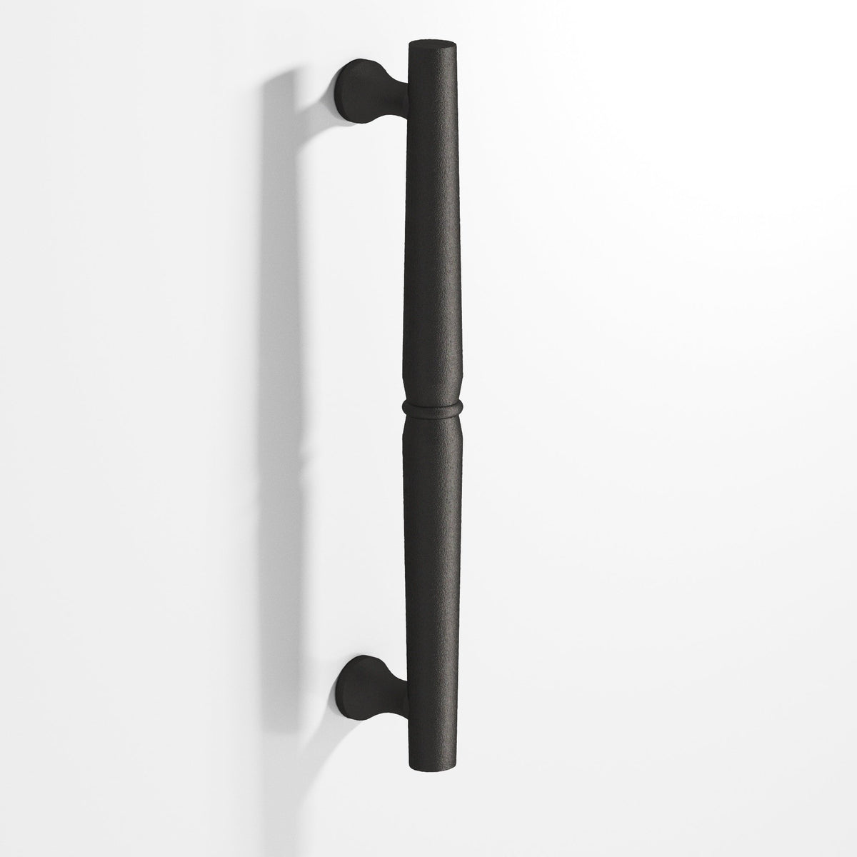 Colonial Bronze 852 Beaded Detailed Wire Pull, 15/16 in Diameter - Frost Black™