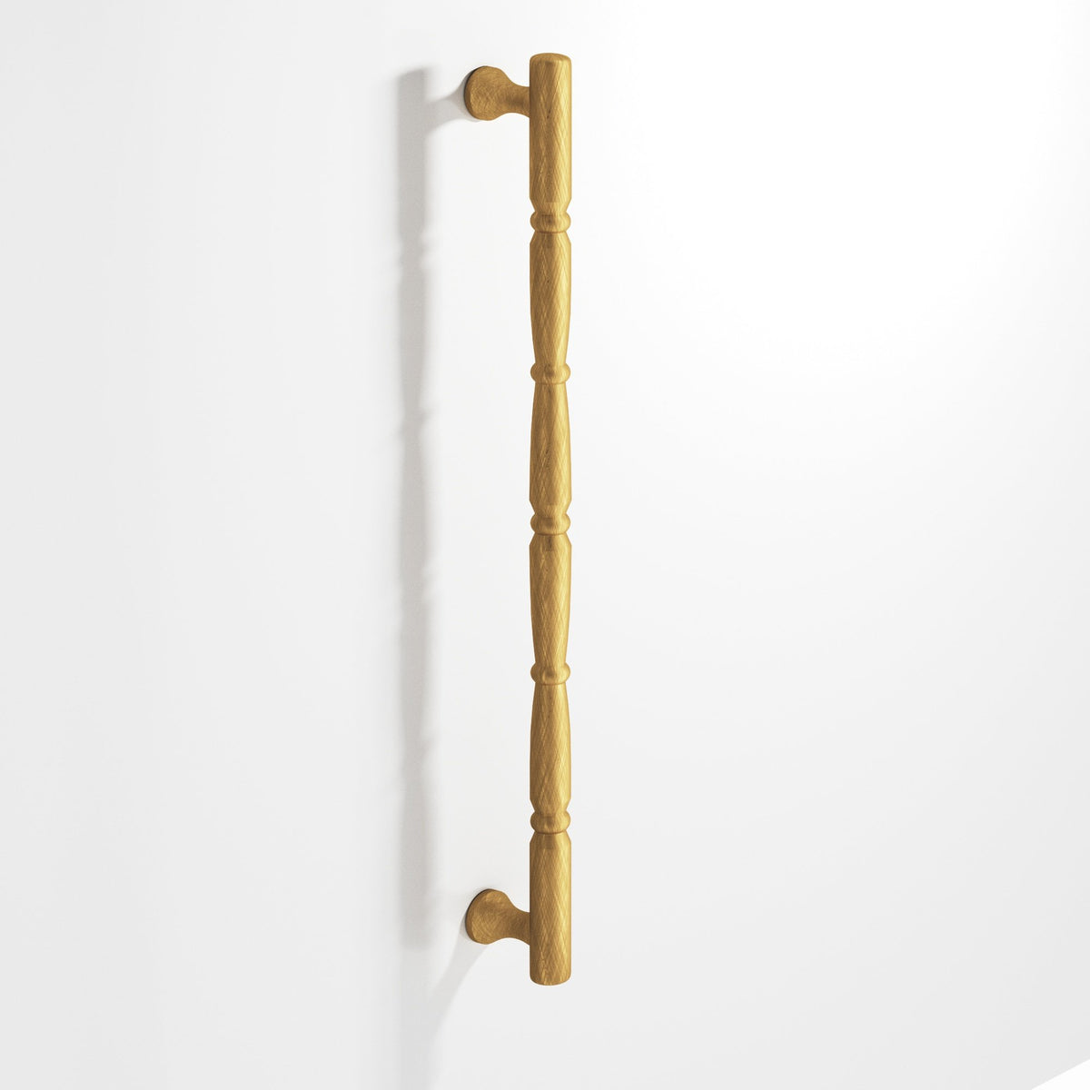 Colonial Bronze 855 Beaded Wire Pull with Radiused Ends, 3/4 in Diameter - Weathered Brass