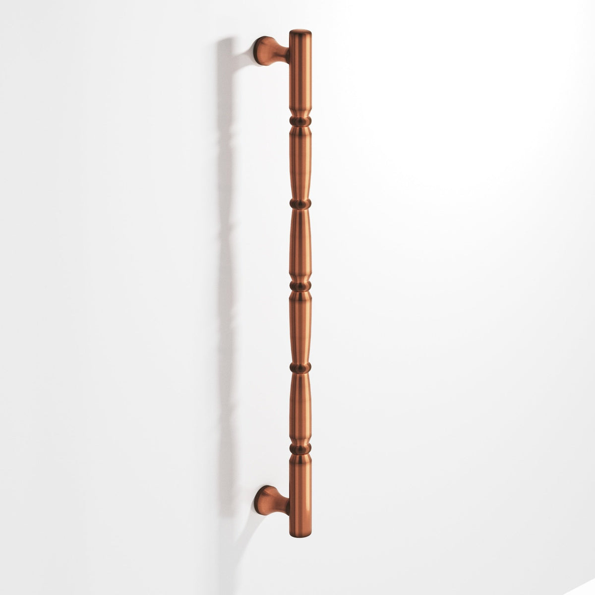 Colonial Bronze 855 Beaded Wire Pull with Radiused Ends, 3/4 in Diameter - Antique Copper