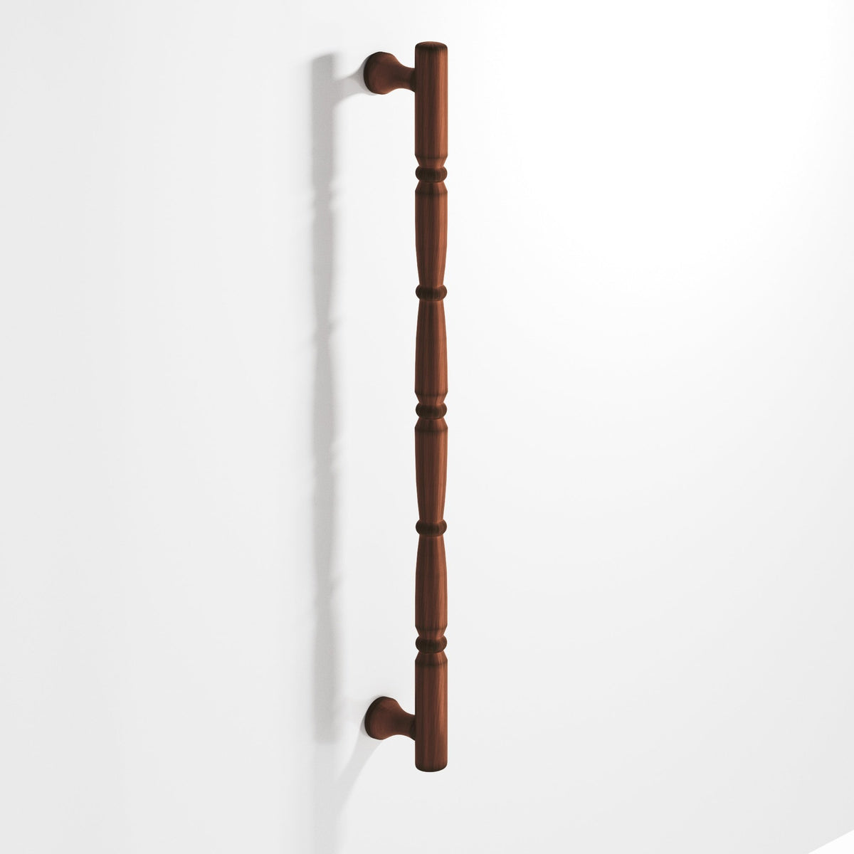 Colonial Bronze 855 Beaded Wire Pull with Radiused Ends, 3/4 in Diameter - Matte Antique Copper