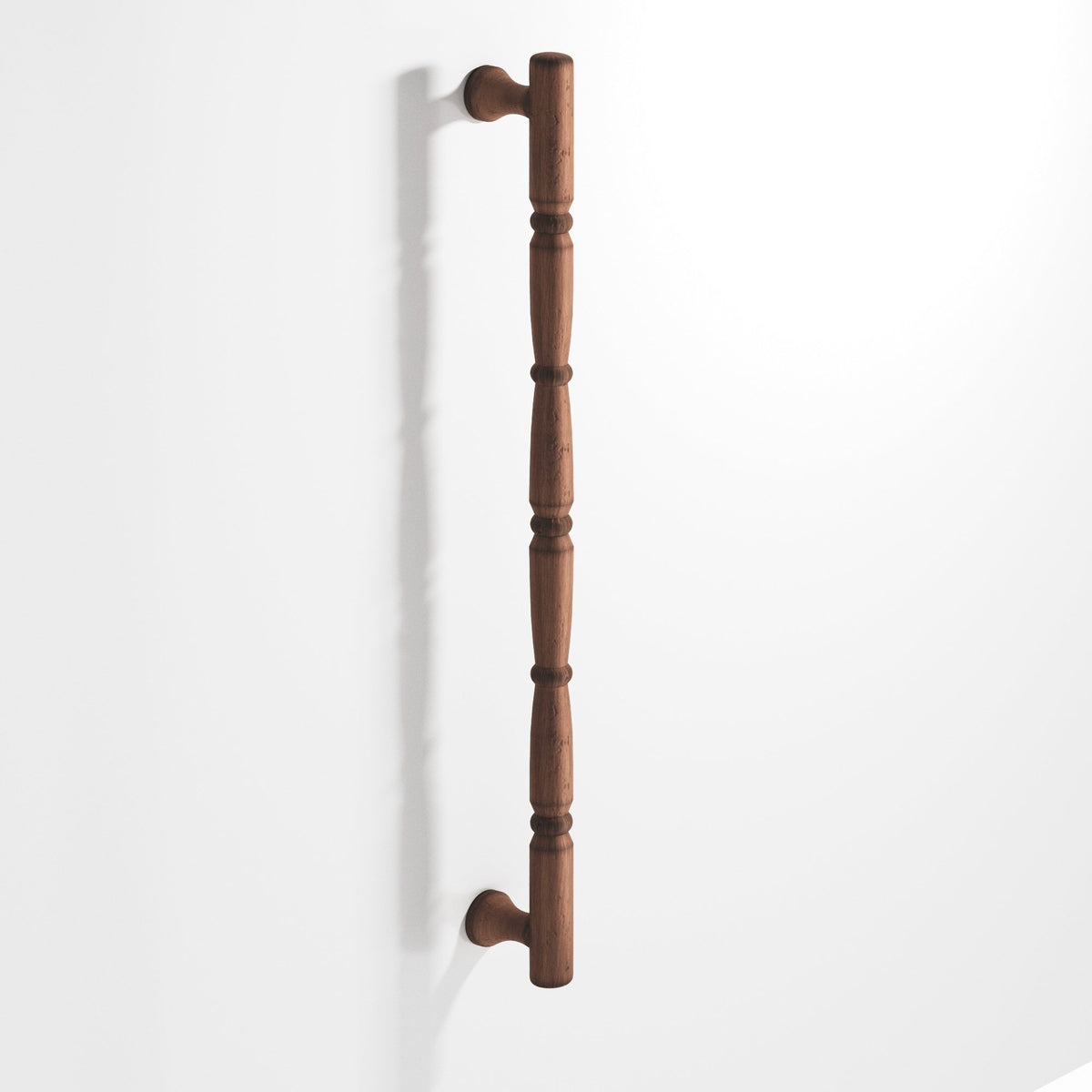 Colonial Bronze 855 Beaded Wire Pull with Radiused Ends, 3/4 in Diameter - Distressed Antique Copper