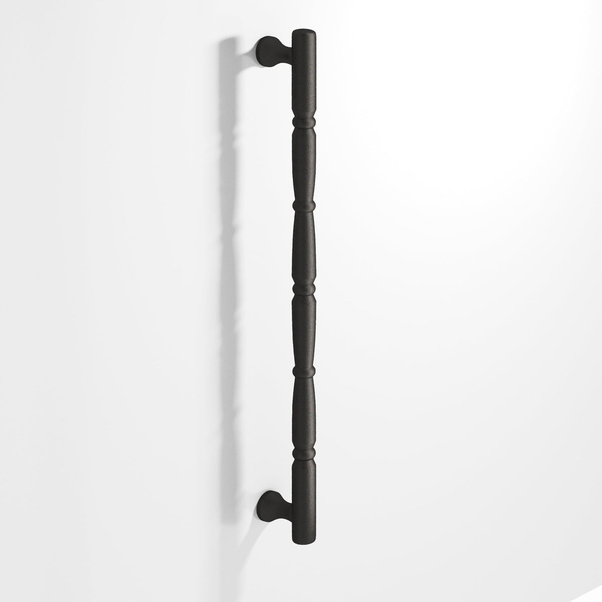 Colonial Bronze 855 Beaded Wire Pull with Radiused Ends, 3/4 in Diameter - Frost Black™