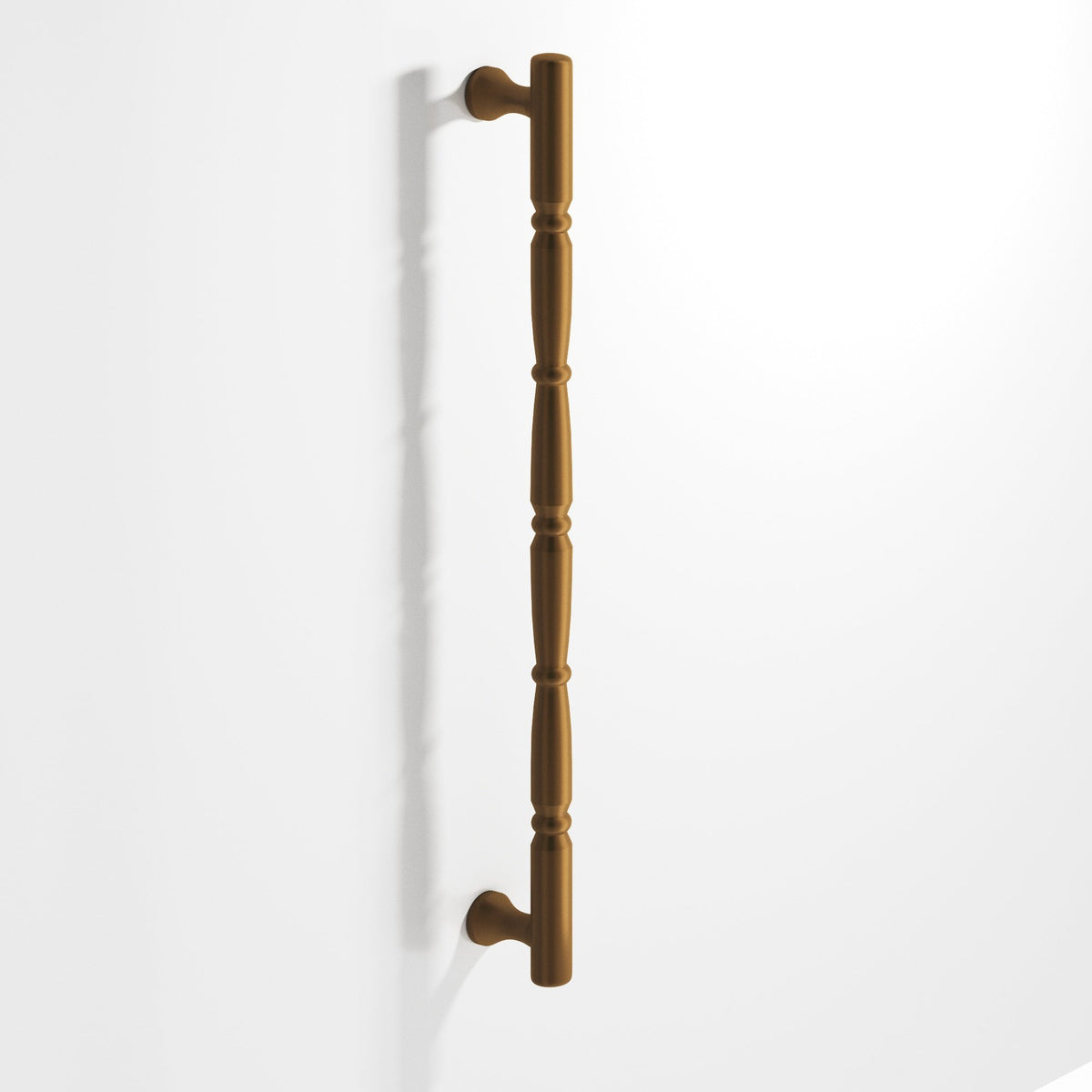 Colonial Bronze 855 Beaded Wire Pull with Radiused Ends, 3/4 in Diameter - Matte Light Statuary Bronze