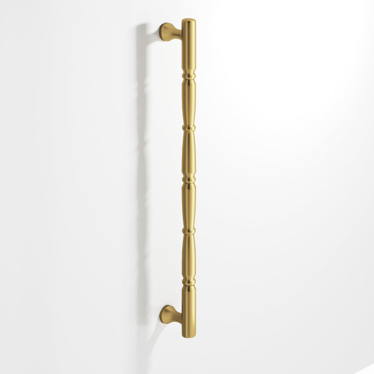 Colonial Bronze 855 Beaded Wire Pull with Radiused Ends, 3/4 in Diameter - Satin Brass