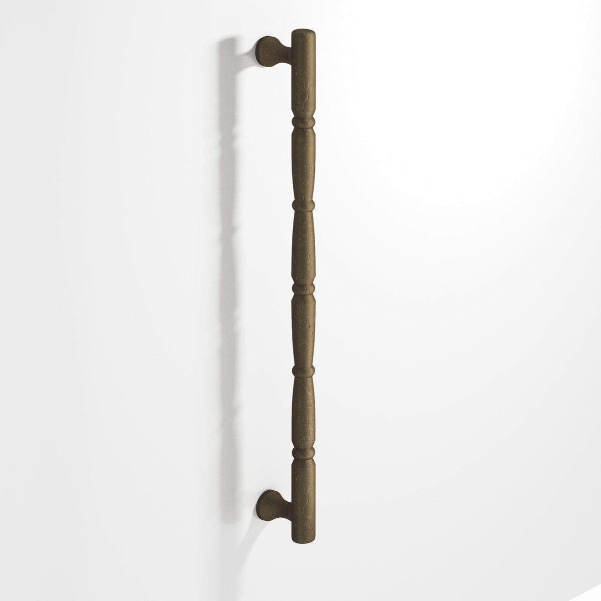 Colonial Bronze 855 Beaded Wire Pull with Radiused Ends, 3/4 in Diameter - Distressed Oil Rubbed Bronze