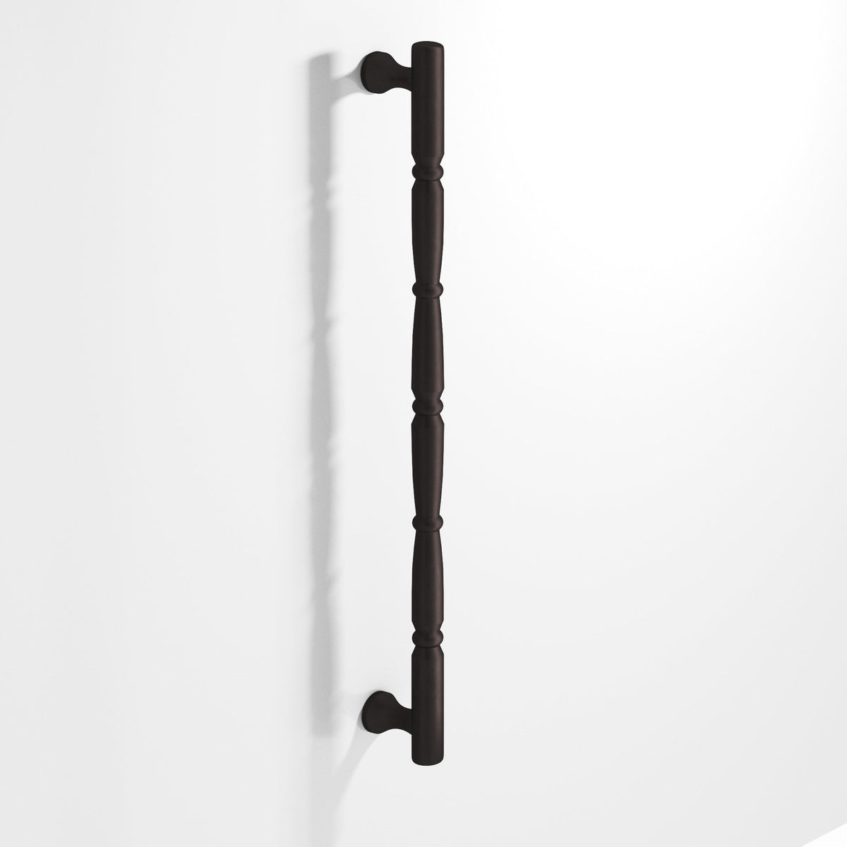 Colonial Bronze 855 Beaded Wire Pull with Radiused Ends, 3/4 in Diameter - Matte Dark Statuary Bronze