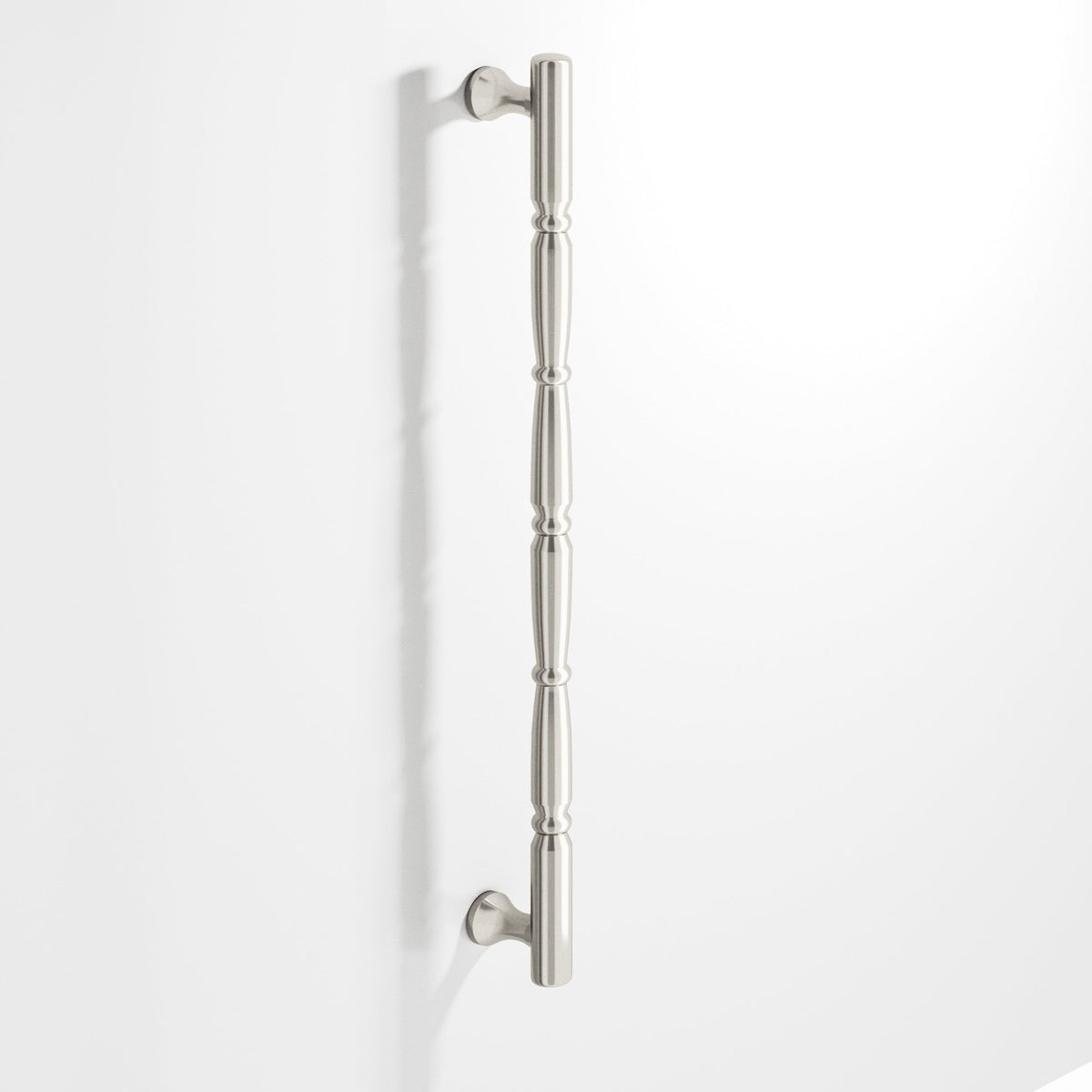 Colonial Bronze 855 Beaded Wire Pull with Radiused Ends, 3/4 in Diameter - Satin Nickel