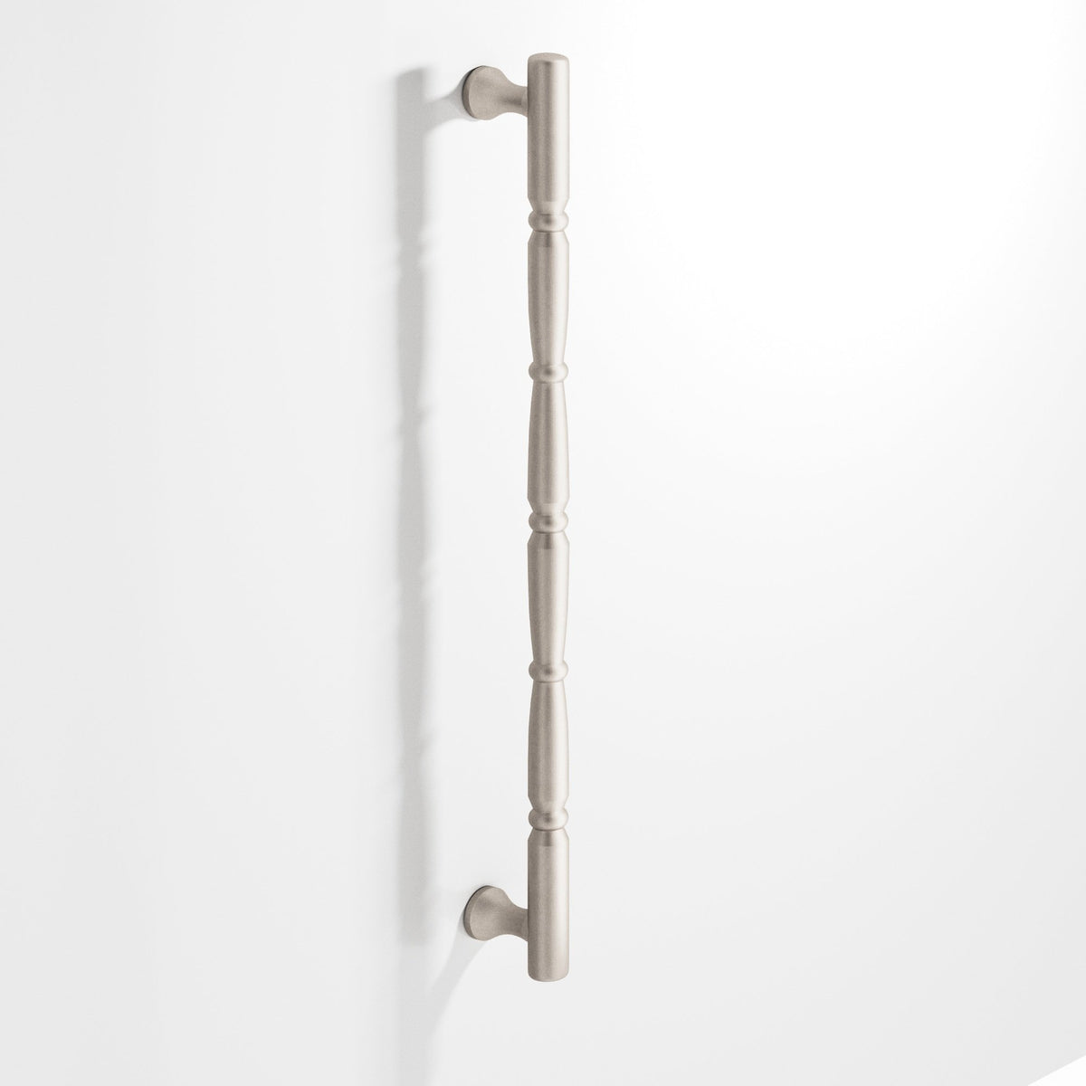 Colonial Bronze 855 Beaded Wire Pull with Radiused Ends, 3/4 in Diameter - Matte Satin Nickel
