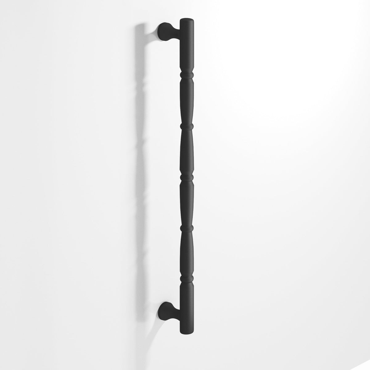 Colonial Bronze 855 Beaded Wire Pull with Radiused Ends, 3/4 in Diameter - Matte Graphite