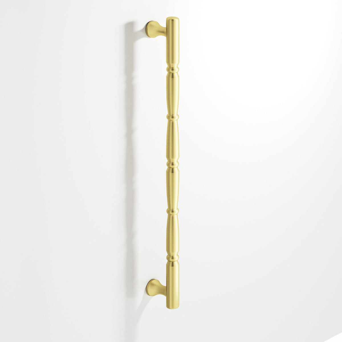Colonial Bronze 855 Beaded Wire Pull with Radiused Ends, 3/4 in Diameter - Matte Satin Brass