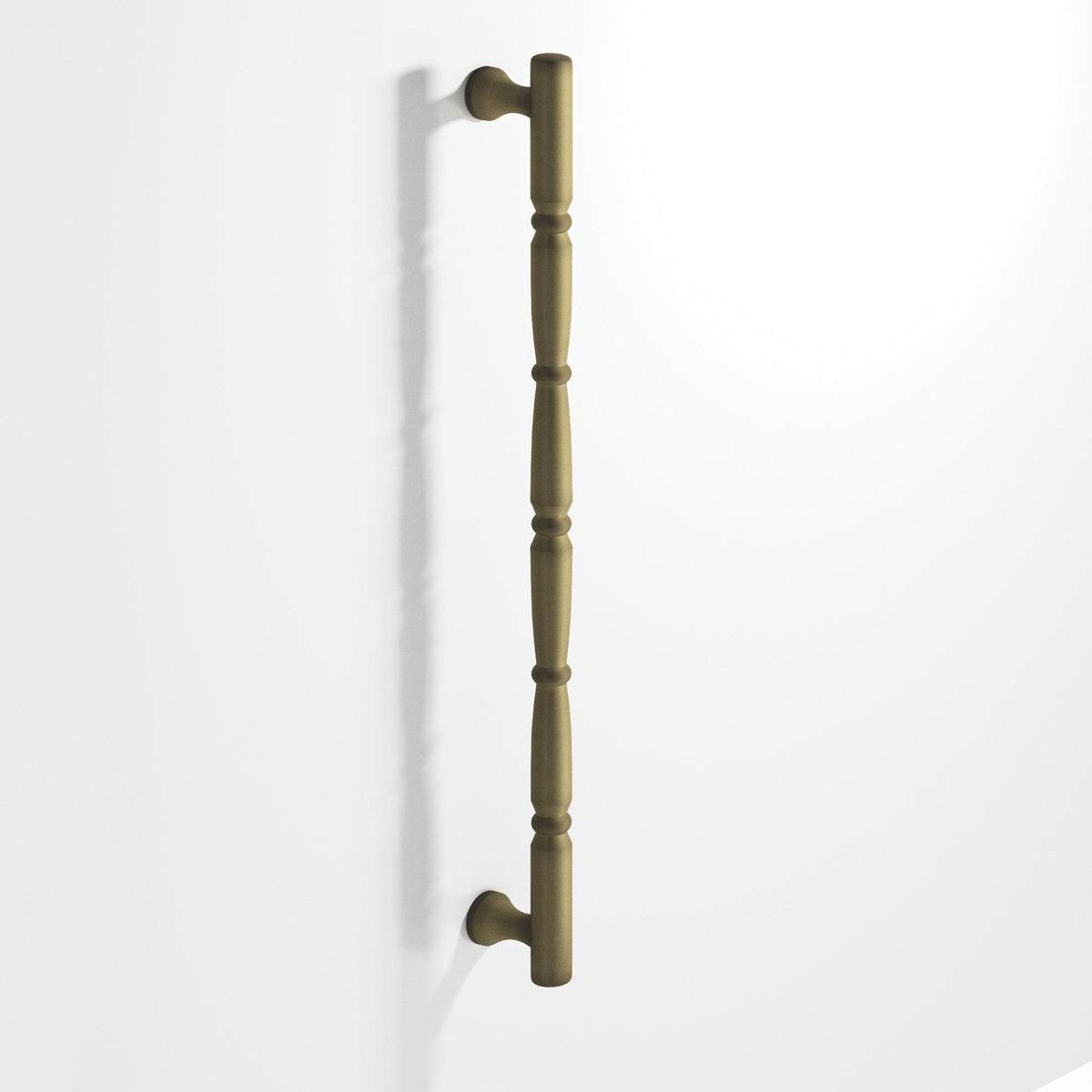 Colonial Bronze 855 Beaded Wire Pull with Radiused Ends, 3/4 in Diameter - Matte Antique Satin Brass