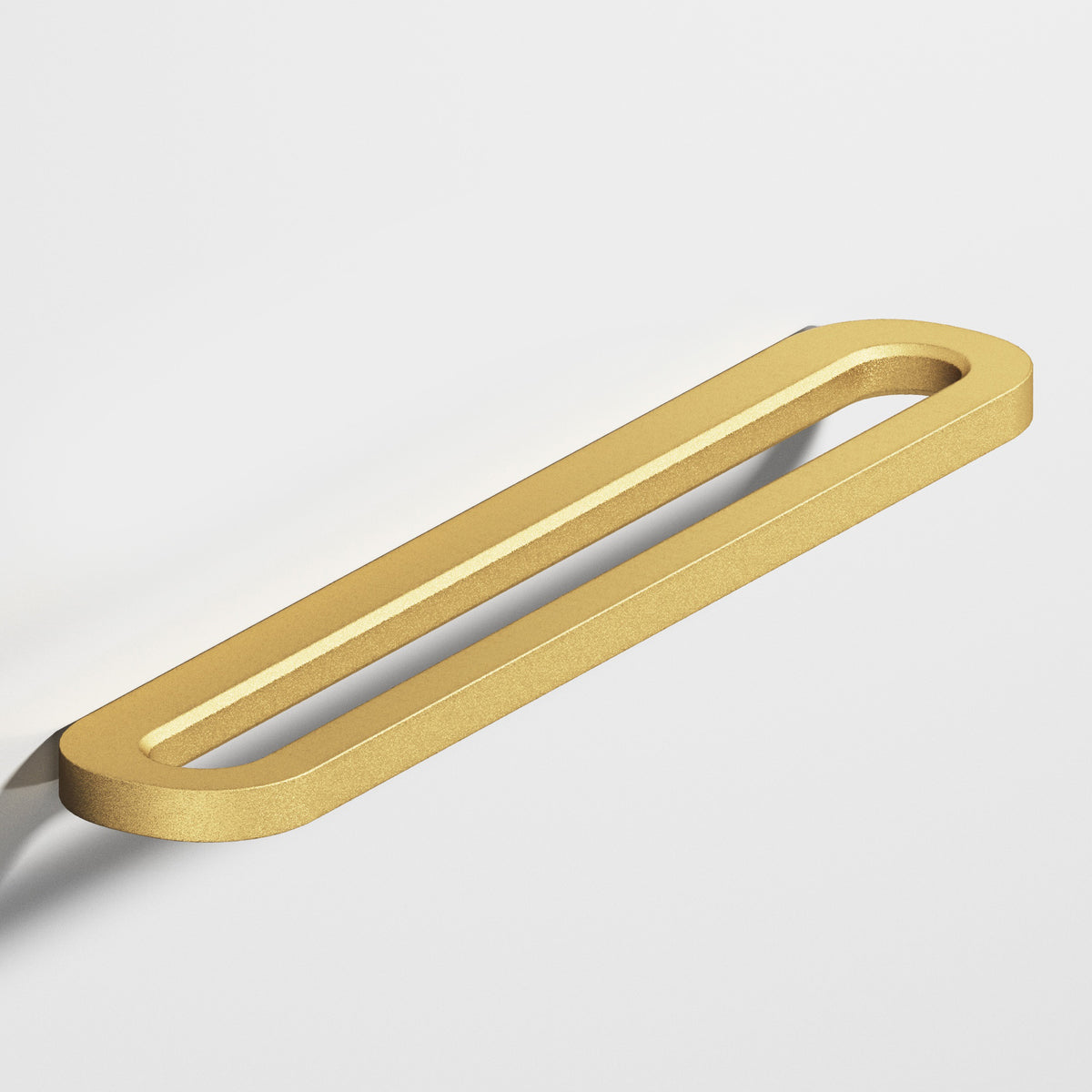 Colonial Bronze 890 Fully Rounded Racetrack Knob and Pull, 1-1/2 in Projection - Frost Brass™