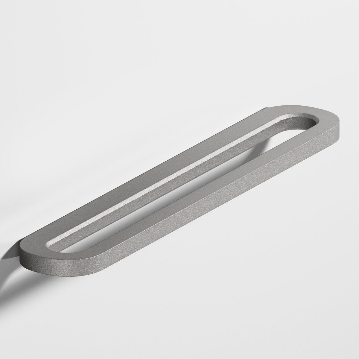 Colonial Bronze 891 Fully Rounded Racetrack Pull, 1-3/4 in Projection - Frost Nickel™