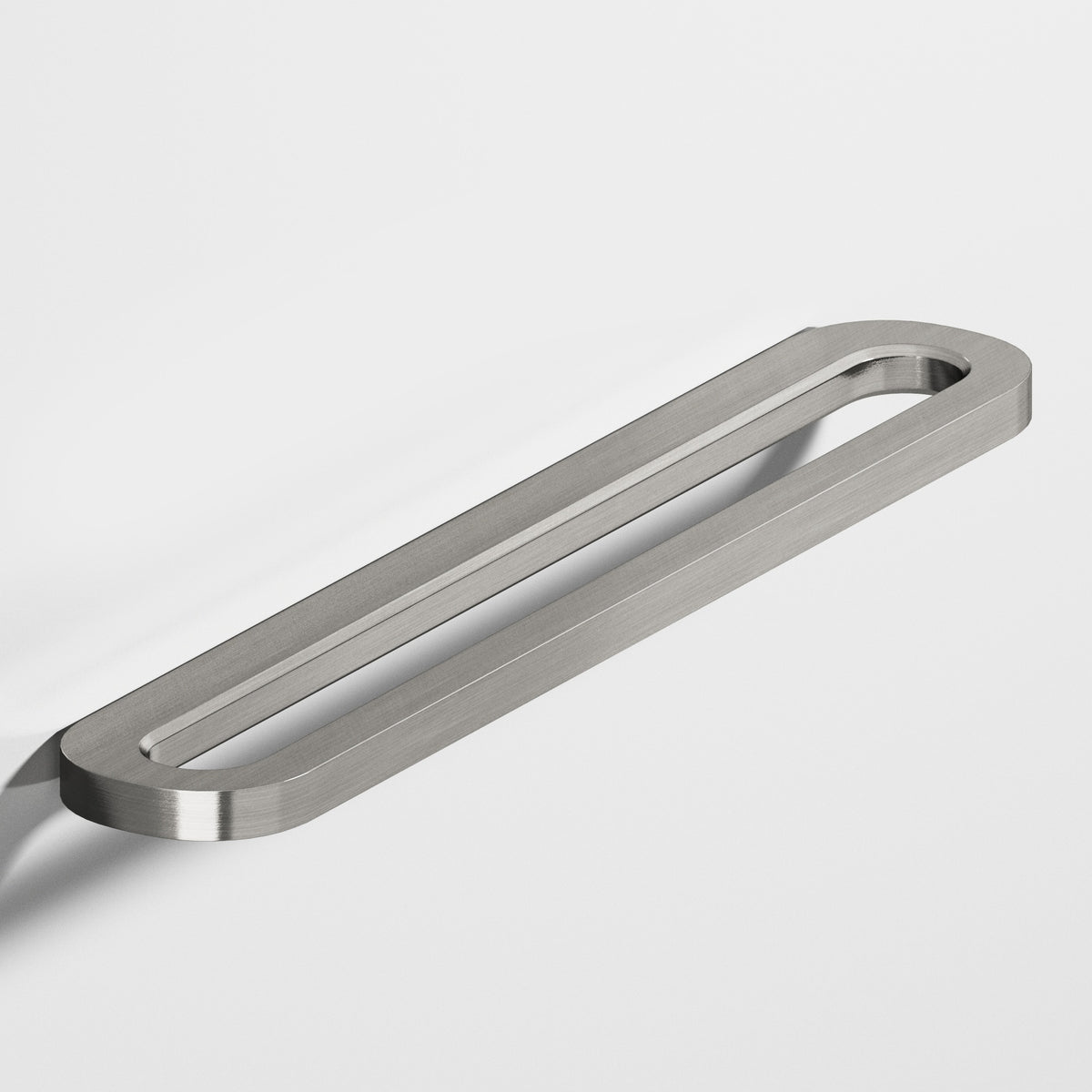 Colonial Bronze 891 Fully Rounded Racetrack Pull, 1-3/4 in Projection - Nickel Stainless
