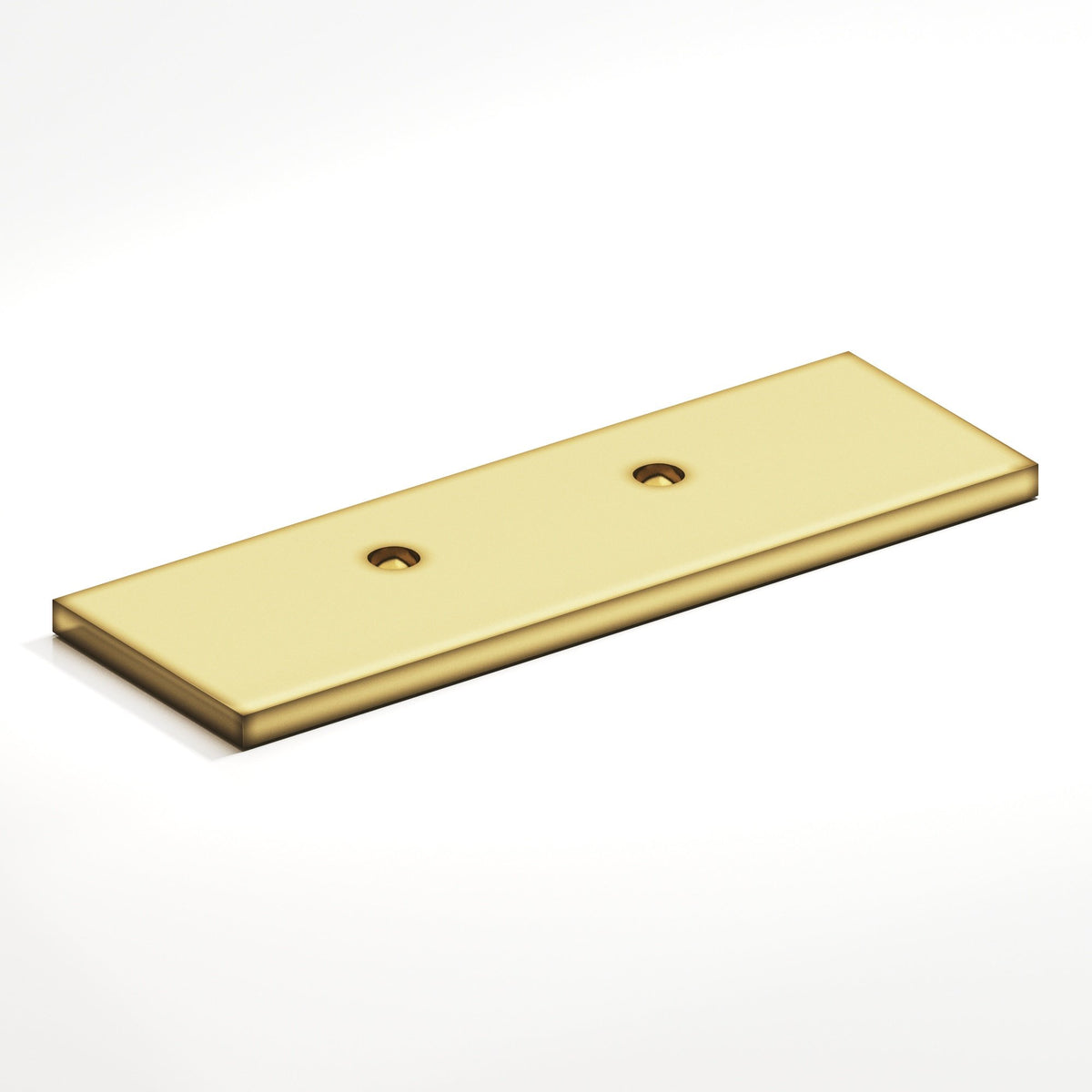 Colonial Bronze 9420 Offset Rectangular Backplate, 1 in Wide, for 420, 457 and 458 Series - Antique Bronze