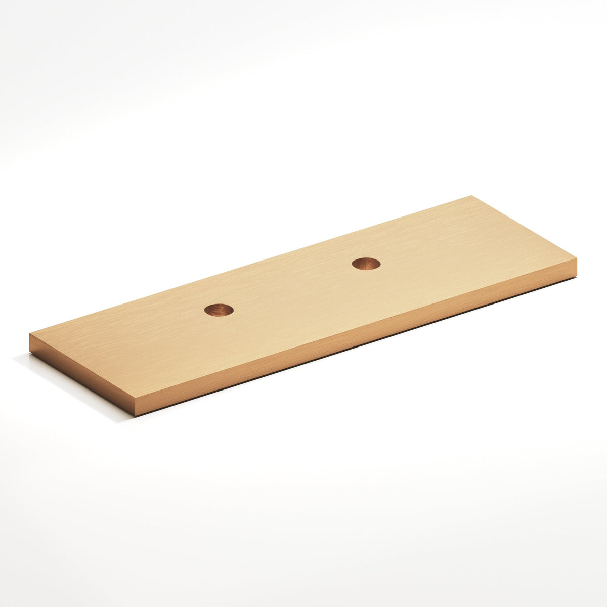 Colonial Bronze 9420 Offset Rectangular Backplate, 1 in Wide, for 420, 457 and 458 Series - Matte Satin Bronze