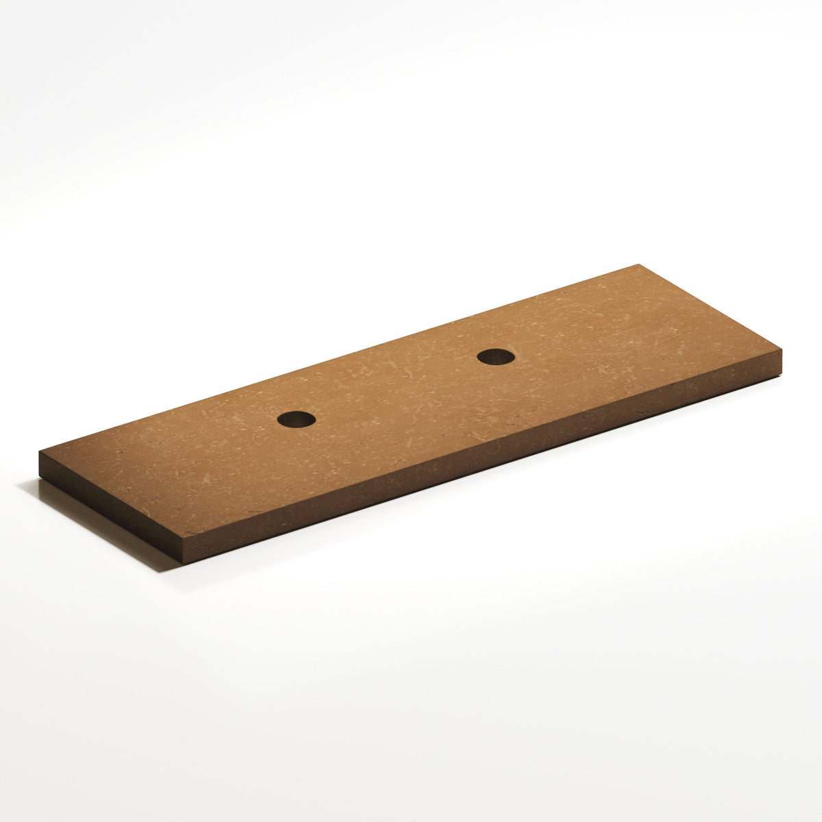 Colonial Bronze 9420 Offset Rectangular Backplate, 1 in Wide, for 420, 457 and 458 Series - Distressed Light Statuary Bronze