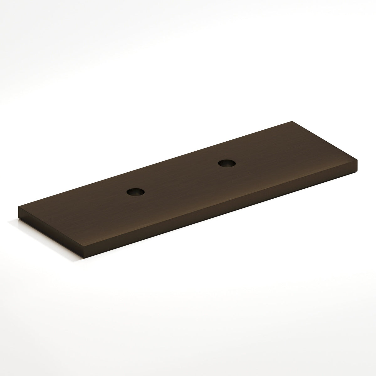 Colonial Bronze 9420 Offset Rectangular Backplate, 1 in Wide, for 420, 457 and 458 Series - Oil Rubbed Bronze